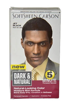 5 Minute Permanent Haircolor # Jet Black by Dark & Natural 1 Application