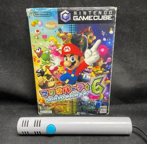 Mario Party 6 w/ Microphone (JPN) (Gamecube/GC) Complete - Picture 1 of 4