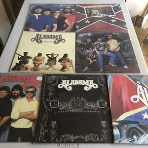 ALABAMA (7) VINYL LP LOT “TOP COLLECTORS CONDITION” SLEEVED AND OG INNER SLEEVES - Picture 1 of 9