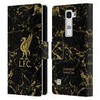 Liverpool Fc Lfc Crest Liverbird Pattern 1 Pu Leather Book Case For Lg Phones 2