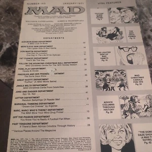 Mad Magazine #140 - January 1971 - Imagen 1 de 3