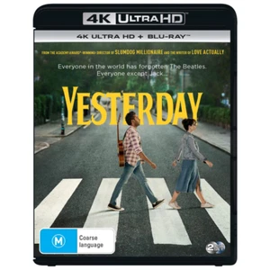 YESTERDAY 4K/BLU-RAY, NEW & SEALED, 161019, FREE POST. - Picture 1 of 1