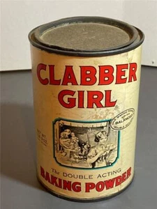 Vintage Clabber Girl Baking Powder Collectible Tin 1.9 oz - Picture 1 of 1
