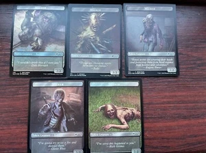 1x FOIL WALKER FULL SET - The Walking Dead - MTG - Magic the Gathering - Picture 1 of 1
