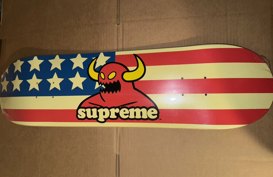 Supreme Toy Machine Skateboard Deck 8.25 SS24