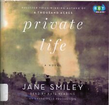 Private Life Audio CD Book Drama Marriage by Jane Smiley