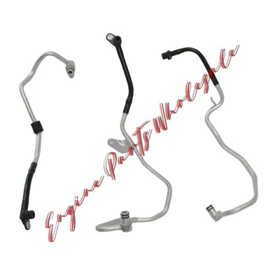 Línea de refrigerante turbo de aluminio de 3 piezas para Mercedes-Benz CLS550 E550 CL63 AMG Foto 1 de 4