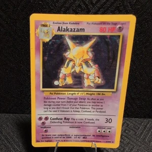 Alakazam - 1/102 Base Set Unlimited Holo!! 1999 Rare Pokemon!! 🔥 - Picture 1 of 5