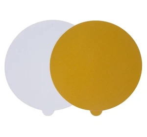 Disco de lijado de oro PSA 6 pulgadas autoadhesivo 500 grano adhesivo trasero DA lijadora papel de lija - Imagen 1 de 10