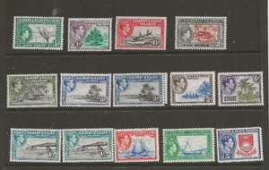 GILBERT & ELLICE (3051) KGV X 1939 SG43-54 JUEGO EXTENDIDO DE 14 FINOS U/M/M - Imagen 1 de 1