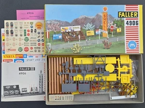 Faller AMS 4906 -- Tribune + accessoires dans sa boîte d'origine, années 60 rareté #DEZ4019 - Photo 1/1