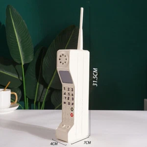 80'S 90'S Ziegel Handy Dekoration Handwerk Telefon modell Bar DE new - Bild 1 von 13