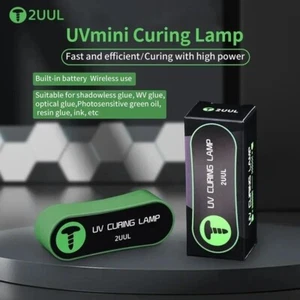 2UUL SC08 Doble Banda Mini Lámpara de Curado UV 365-395nm Pegamento Óptico UV Máscara de Soldadura - Imagen 1 de 7