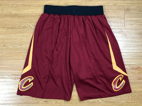 Cleveland Cavaliers Retro With Pockets Basketball Shorts Red Size:S-XXL Cover