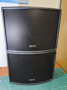 ECLER DACORD T208i Speakers In Black *FOR SPARES OR REPAIR* - Picture 1 of 15