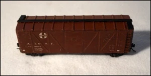 Modelo de tren a escala HO vagón de carga AT&SF vagón de ferrocarril #129881 #T9117 - Imagen 1 de 6