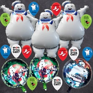 18pc ghostbuster foil latex Balloons party supplies decoration theme halloween - Picture 1 of 7