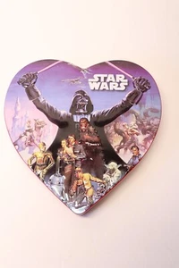Star Wars Lucas Films Cuore latta vuota caramelle da collezione episodio V Darth Vader - Foto 1 di 9