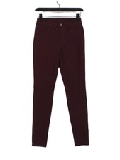 Uniqlo Men's Jeans S Purple Cotton with Polyester Straight