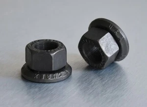 Lot Of 10 Made In USA Securex Brand 2 Piece Wheel Nut 27mm Hex M22x1.5 - 39874 - Picture 1 of 4