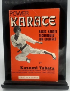 1974 Power Karate Kazumi Tabata Martial Arts Softcover Illust. 1st Edition 120pg - Picture 1 of 8