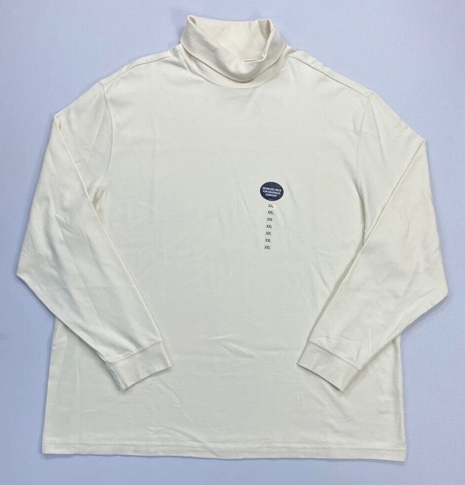 Men's Roundtree & Yorke Long Sleeve Cotton TURTLENECK Shirt  - Image 1 of 1