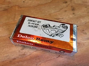 1955 1956 CHEVROLET CORVETTE BEL AIR 283 V8 NOS GM DECO POINTS 1938340 D104-P - Picture 1 of 1