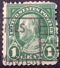 1926-28 US Franklin 1c Stamp Sc#632 FREE2Ship w/Tracking (S1175)