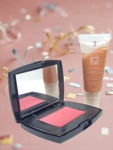 Lancome Blush Subtil Delicate Powder Blush 347 Rose Liberté +Juicy Tubes Duo Lot - Picture 1 of 12