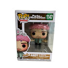 Funko Pop Televsion Parks And Recreation 1147 Andy As Princess Back Box Dented