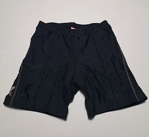 TYR DriMax Unisex Large Black Athletic Padded Bike Cycling Shorts - Picture 1 of 9
