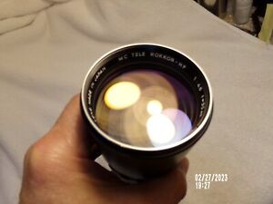 Minolta MC TELE ROKKOR-HF 1:4.5 f=30cm Lens for Parts