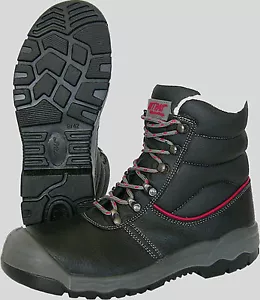 Nitras Winter Step Sicherheitsschnürstiefel mit Überkappe S3 schwarz 1508-000 - Bild 1 von 1