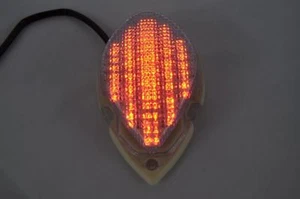 Brake Tail Light LED Smoke Int. Turn Signal Yamaha 2004-2015 XV1700 Road Star - Picture 1 of 7