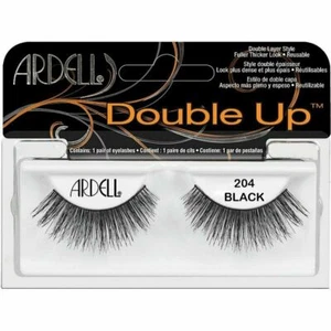 New Ardell Double Up Black #204 False Eyelashes Sealed - Picture 1 of 1