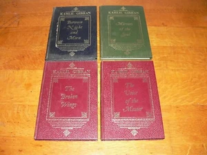 Lot of 4 Kahlil Gibran Ornate Cover HC Books, Mirrors of the Soul, etc - Picture 1 of 7