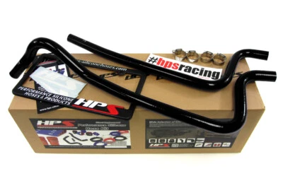 Manguera de calefacción HPS negra para Jeep Wrangler TJ 2002-2006 4,0 L tracción izquierda Foto 1 de 4