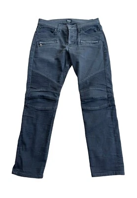 Pantalones negros HUDSON The Blinder Biker para hombre talla 34x38/40 lema usados en excelente estado Foto 1 de 4