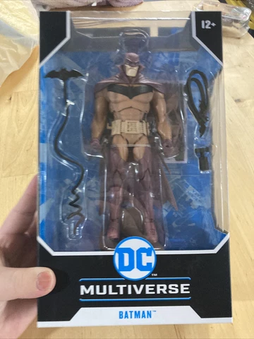 Batman White Knight Red Edition DC Multiverse 7" Figure McFarlane Toys READ Cover