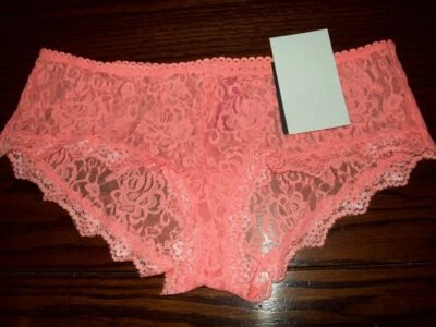 BRAGAS CORTAS NUEVAS CON ETIQUETAS MATERIAL NIÑA ENCAJE ELÁSTICO NIÑO MG311 ORG CORAL LADO SOLEADO S Foto 1 de 2