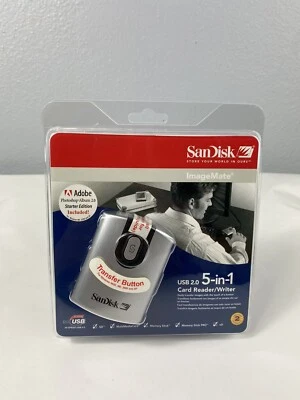 SanDisk ImageMate 5-in-1 USB 2.0 Card Reader/Writer SDDR-99-A15 - Image 1 of 4