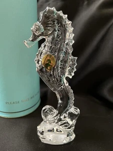 Waterford Seahorse Paperweight New in Box - Picture 1 of 3