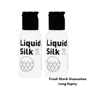 Liquid Silk Lube Travel Size 50ml / 1.69floz Two Pack - Picture 1 of 2