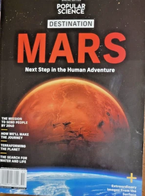 Popular Science MARS.  Special Edition-Destination Mars. Brand New. Never Read! - Image 1 of 4