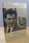 WHAT KINGDOM IT WAS  HBDJ 1960  Poems by Galway Kinnell  First Printing Stated