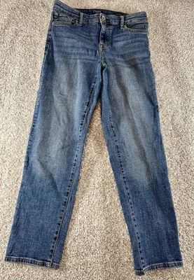 Pantalones de mezclilla Chaps ajustados azul boyfriend talla 4x27 Foto 1 de 4