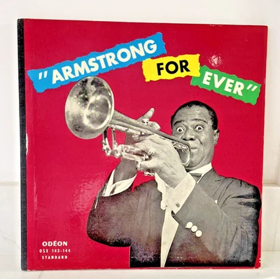 Jazz-Louis Armstrong 2x Vinyl  LPs- Armstrong For Ever -French Odeon M/VG. - Image 1 of 4