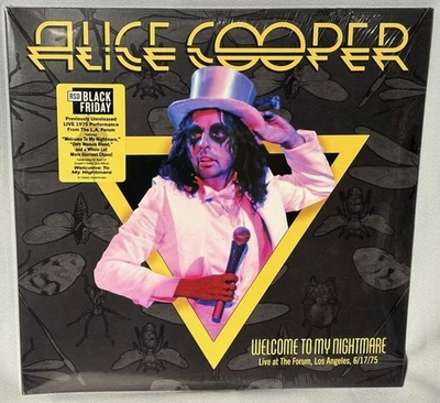 LP ALICE COOPER Welcome To My Nightmare Live (2LP Vinyl, RSD BF 2025) NEW MNT SS - Image 1 of 2