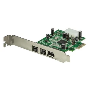 Adapter karty StarTech.com 3 porty 2b 1a 1394 PCI Express FireWire - 1394 FW PCIe - Zdjęcie 1 z 10