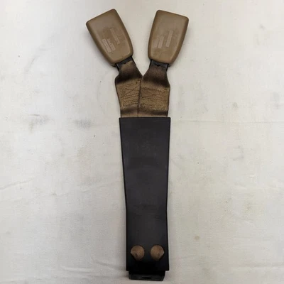 Dodge Ram 1500 2500 3500 Ext. 1994-02 Cierre de hebilla de cinturón de seguridad trasero derecho de cabina tostado Foto 1 de 4